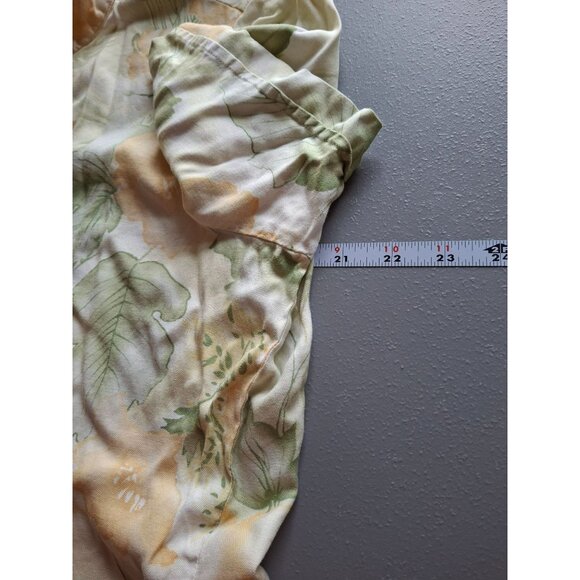 Vintage Jamaica Bay Button-Up Floral Short Sleeve Shirt Mens XL - Picture 5 of 6